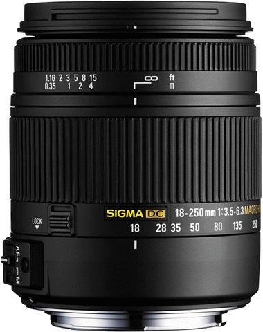 Sigma 18-250mm f/3.5-6.3 DC Macro HSM (Sony) - CeX (UK): - Buy
